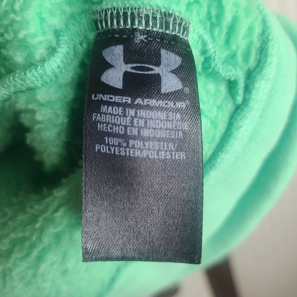 Under Armour UA Storm Full Zip Fleece Jacket XL Green Water Repellent